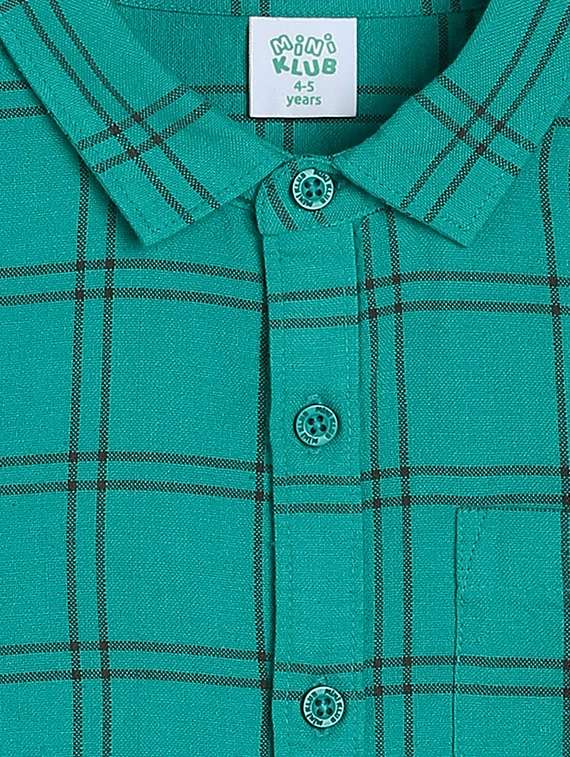 kids checkered long sleeve shirt - 22106711 -  Standard Image - 2