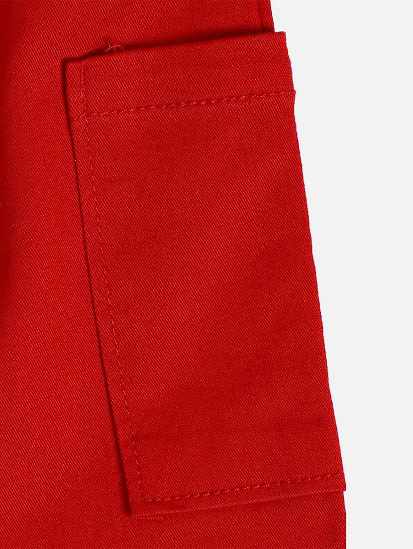 boys solid mid rise regular fit shorts - 22106744 -  Standard Image - 2