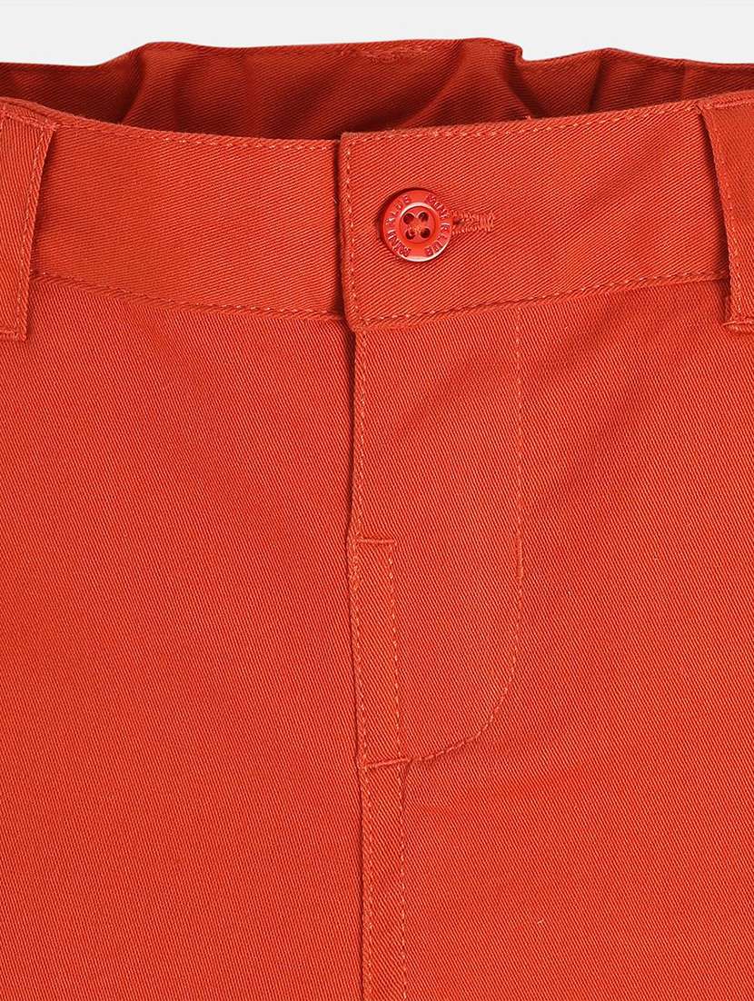 boys solid mid rise chinos - 22106788 -  Standard Image - 2