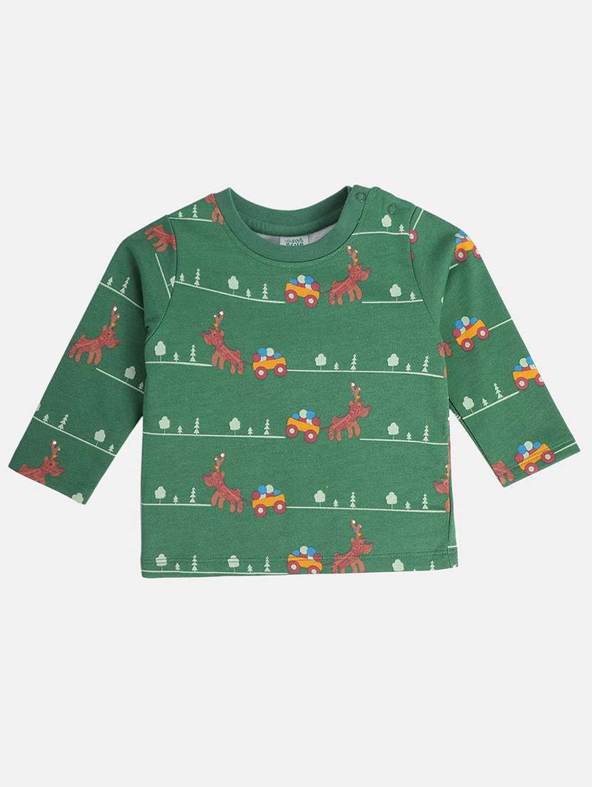 boys pack of 2 printed long sleeve t-shirt - 22106868 -  Standard Image - 2