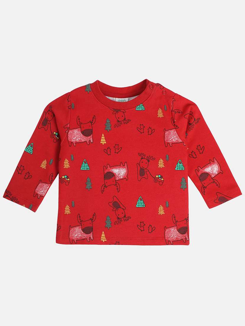 boys pack of 2 printed long sleeve t-shirt - 22106869 -  Standard Image - 2