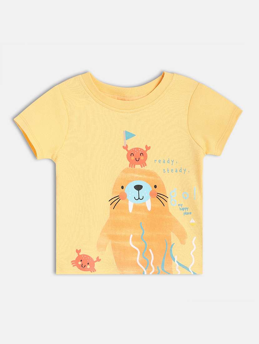 boys pack of 2 printed short sleeve t-shirt - 22106916 -  Standard Image - 2