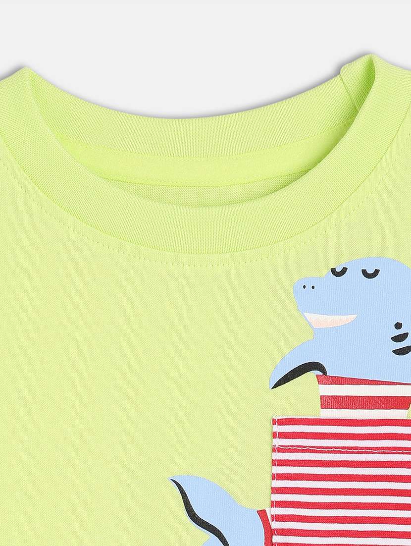kids graphic printed round neck t-shirt - 22106931 -  Standard Image - 2