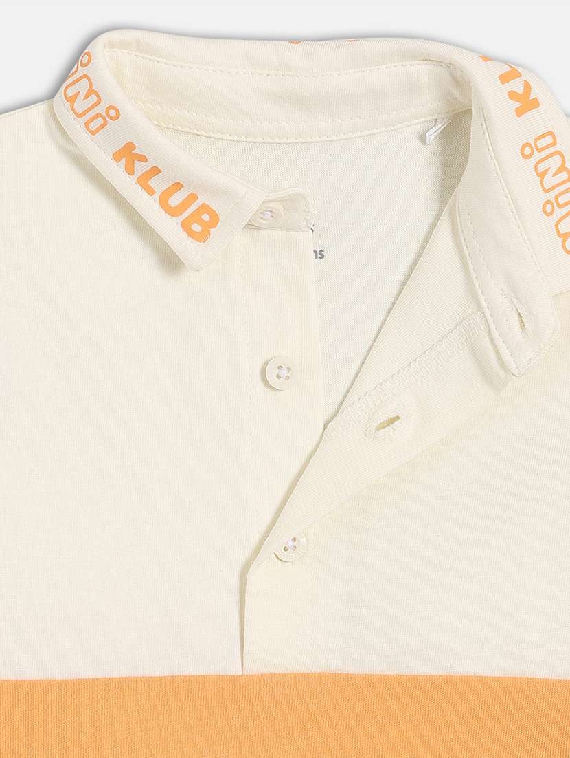 boys color bocked short sleeve polo t-shirt - 22107009 -  Standard Image - 2