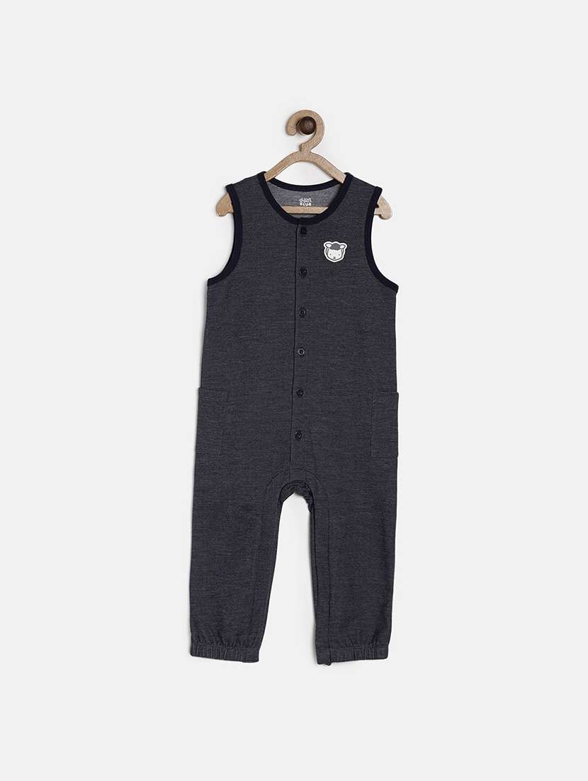 boys printed t-shirt and dungree set - 22107063 -  Standard Image - 2