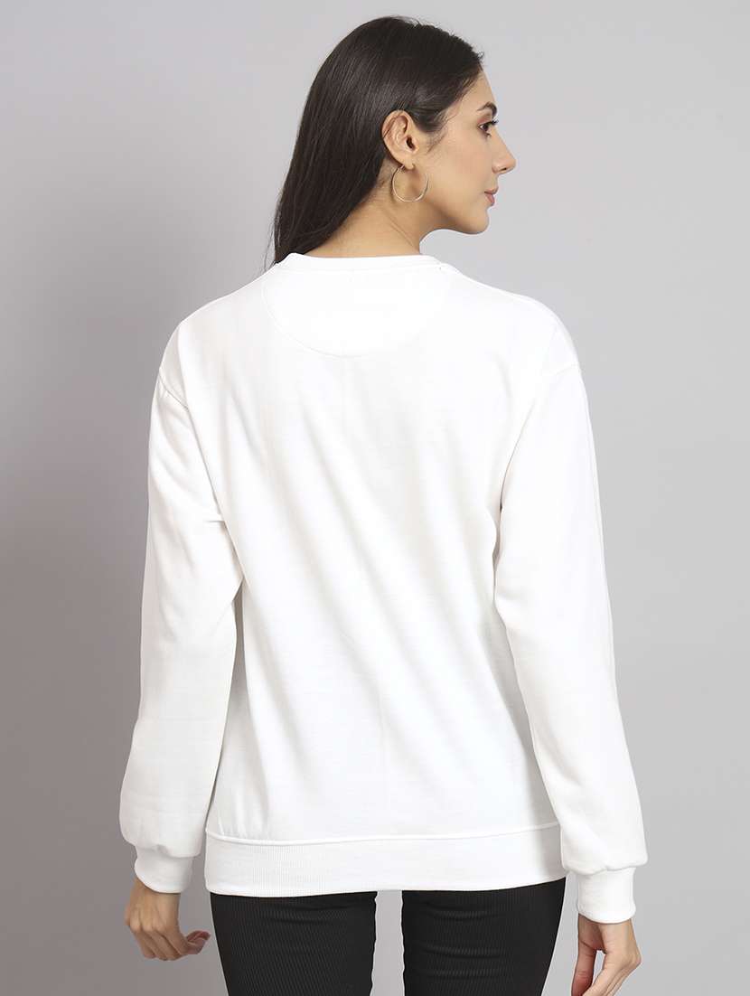 women printed long sleeve sweatshirt - 22107493 -  Standard Image - 2