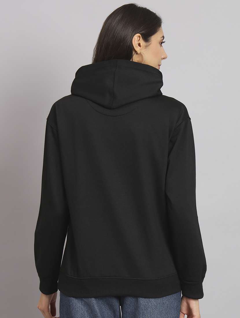 women printed long sleeve hooded sweatshirt - 22107530 -  Standard Image - 2