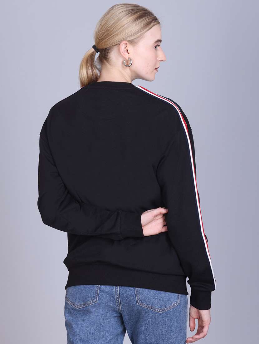 women printed long sleeve sweatshirt - 22107555 -  Standard Image - 2