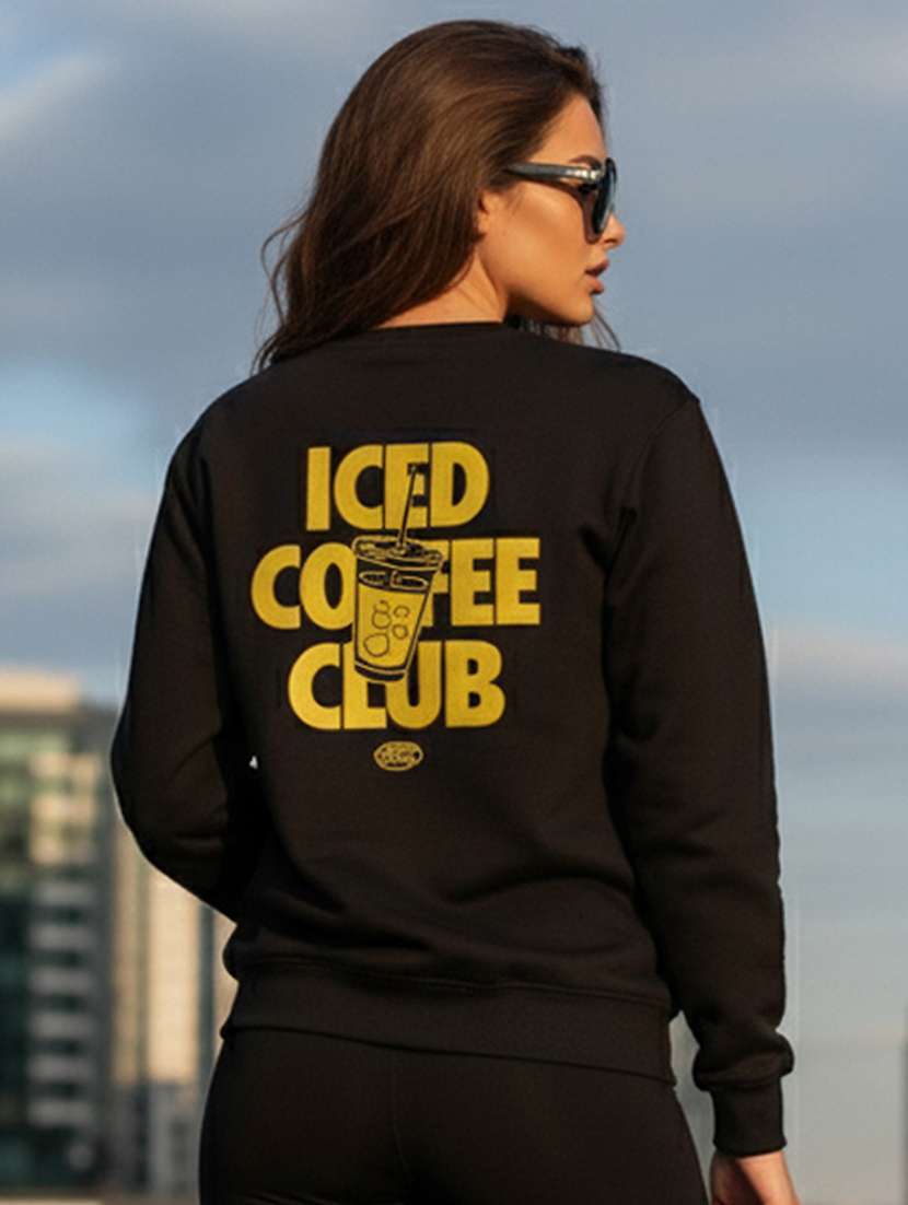 women printed long sleeve sweatshirt - 22107560 -  Standard Image - 2