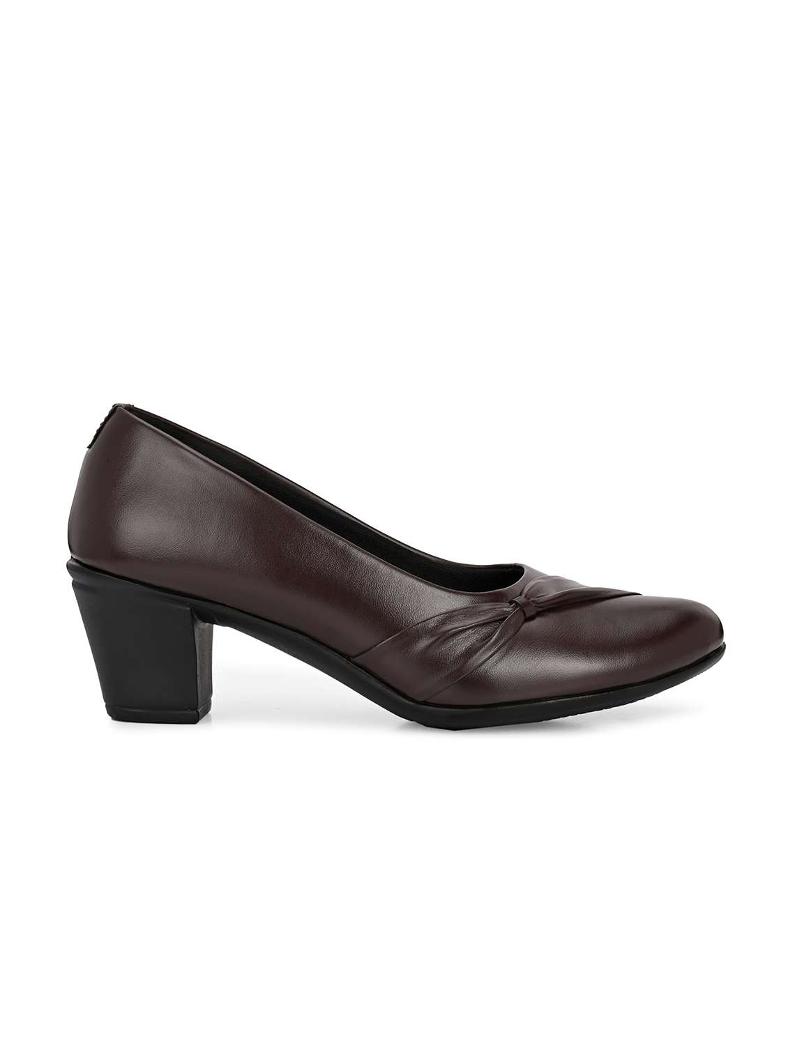 women brown slip on formal shoe - 22107633 -  Standard Image - 2