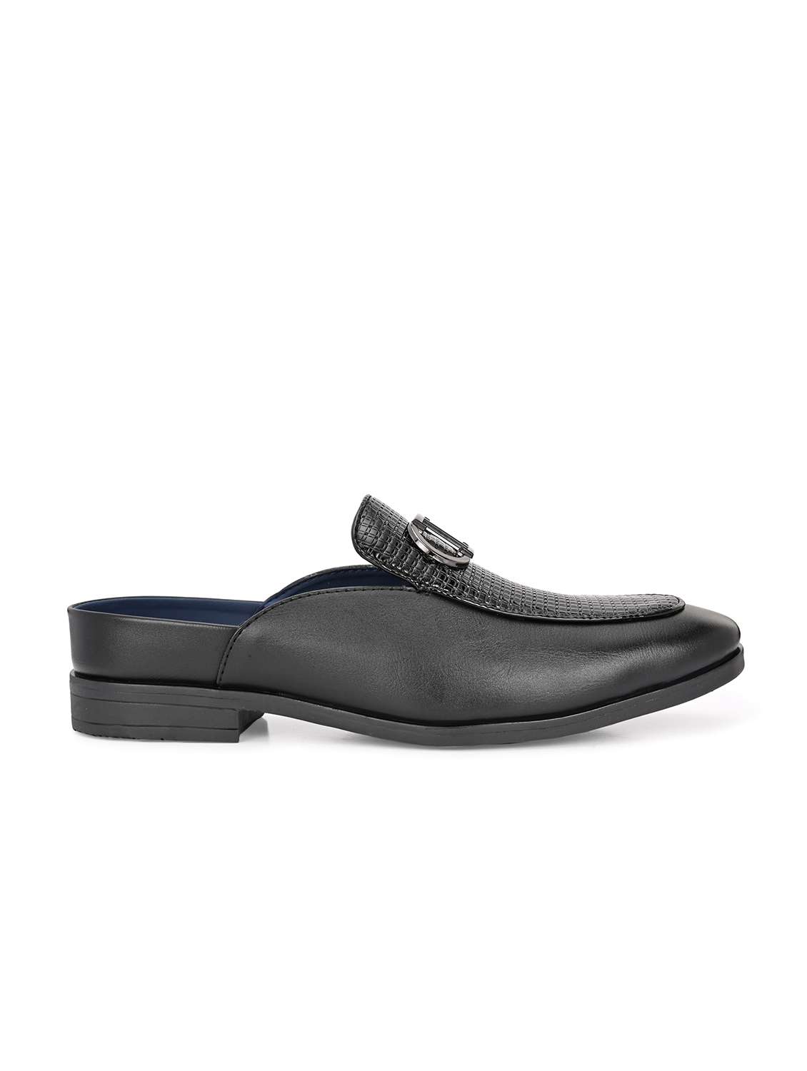 men black slip on mule - 22107641 - Standard Image - 2