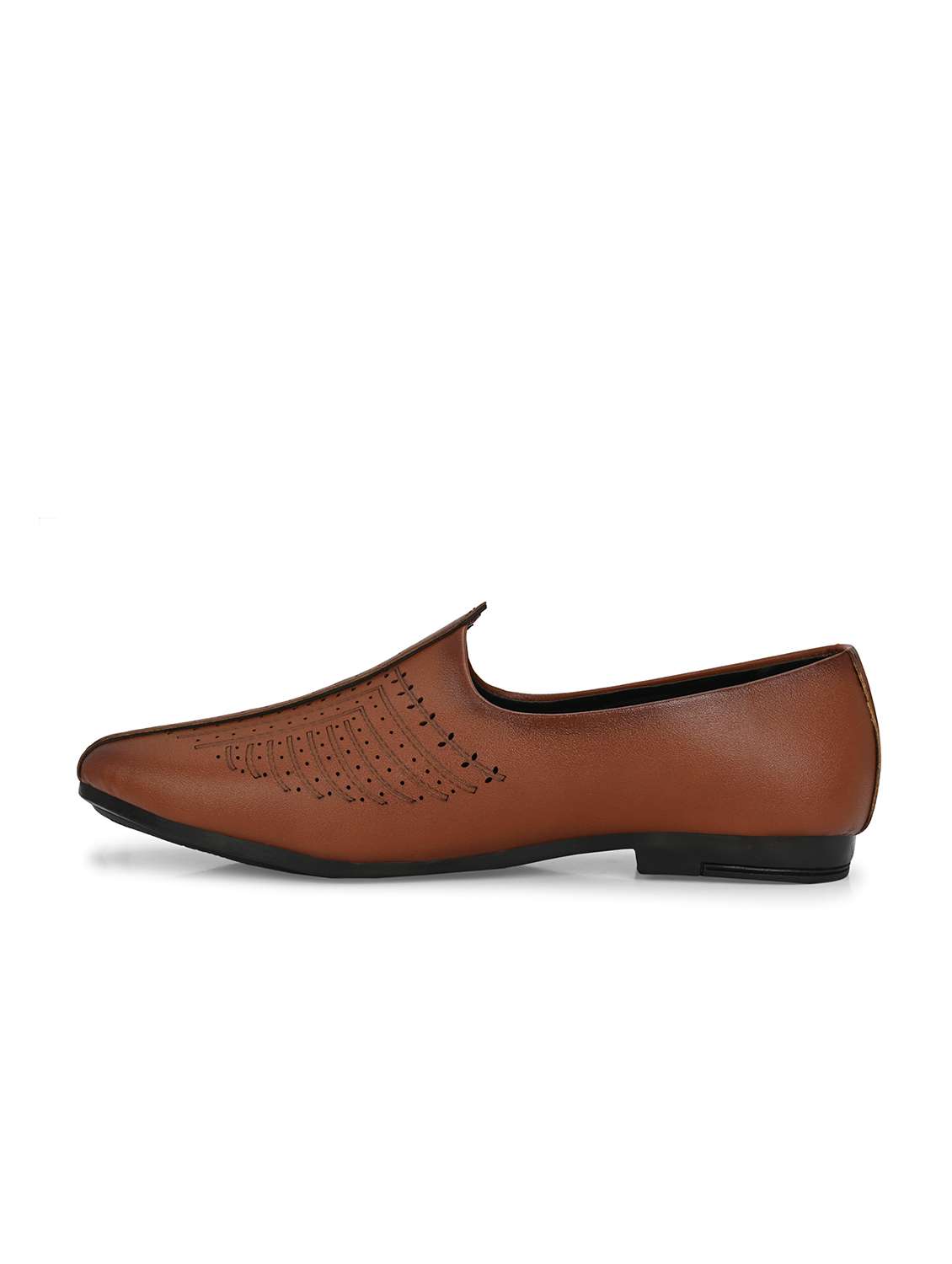 men tan slip on juti - 22107646 -  Standard Image - 2