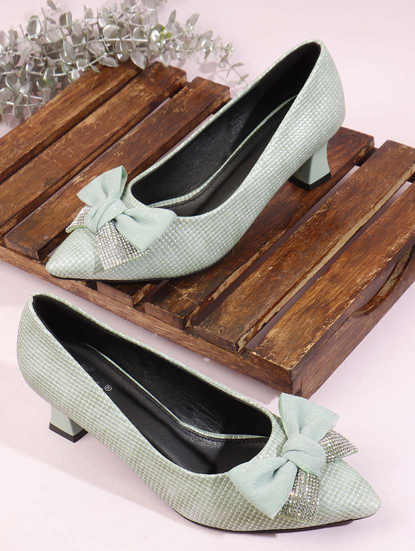 women green slip on pump - 22107655 -  Zoom Image - 0