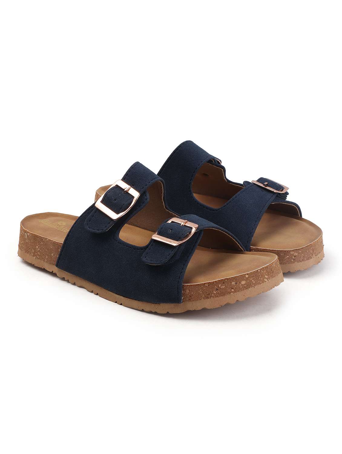 women solid slip on flat sandal - 22107679 -  Standard Image - 2