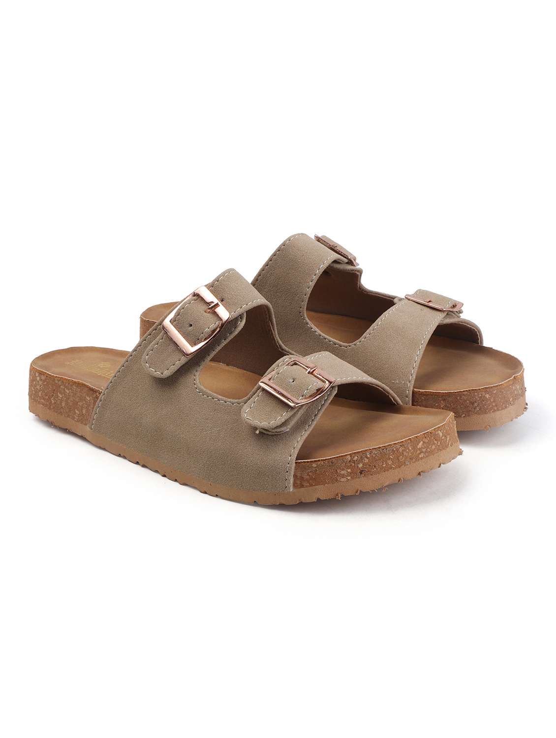 women solid slip on flat sandal - 22107681 - Standard Image - 2