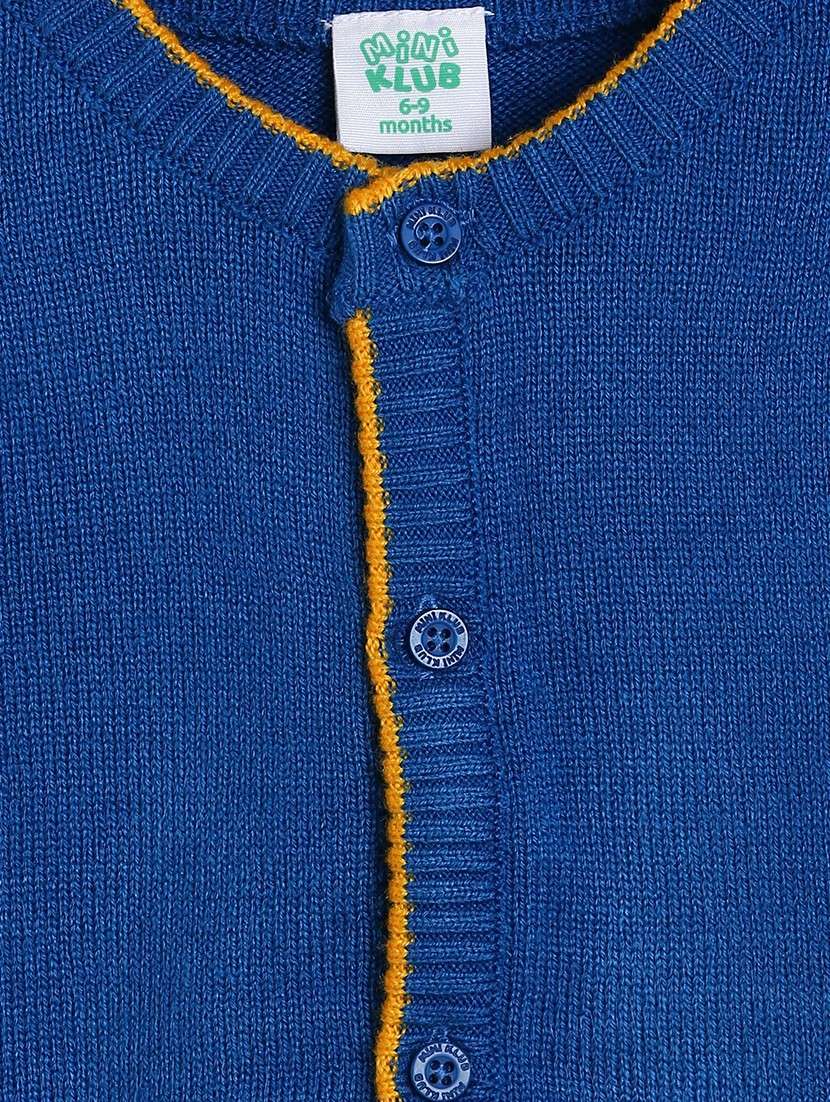 boys color blocked long sleeve sweater - 22107741 -  Standard Image - 2