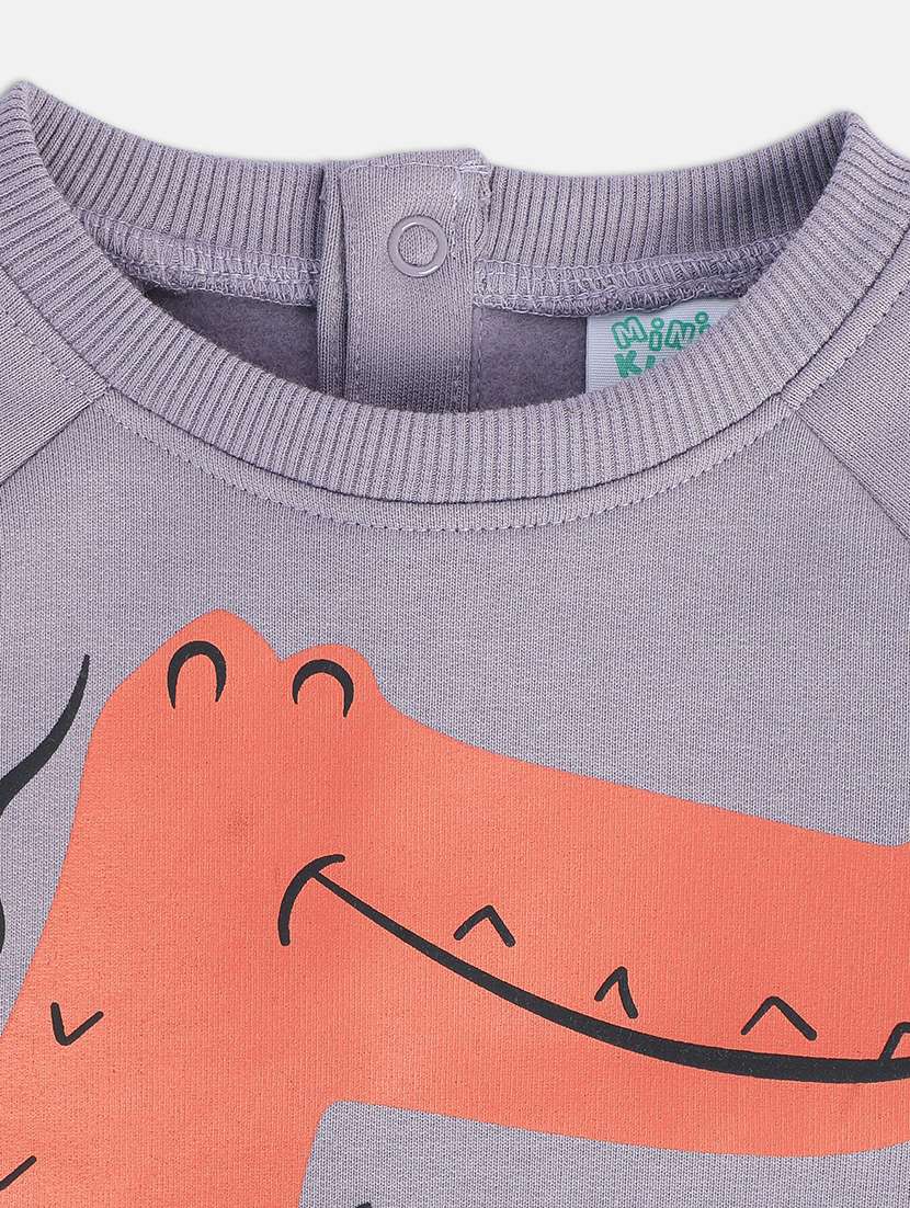 boys printed long sleeve sweatshirt - 22107778 -  Standard Image - 2