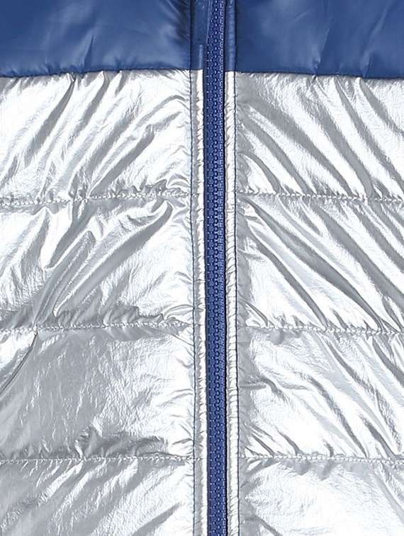 boys color blocked long sleeve quilted jacket - 22107810 -  Standard Image - 2