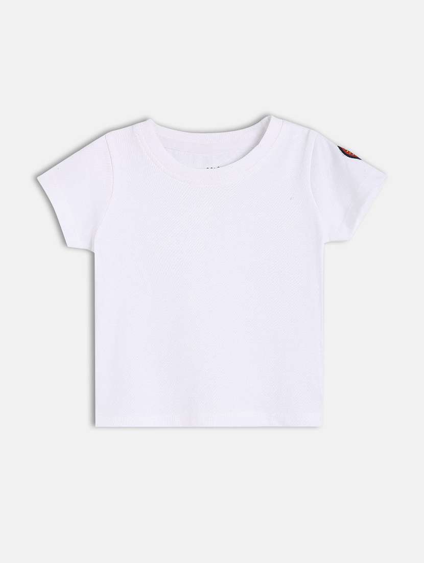 boys printed t-shirt and dungree set - 22107879 -  Standard Image - 2