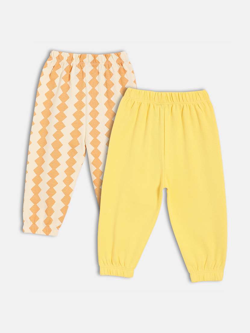 boys pack of 2 printed winterwear jogger