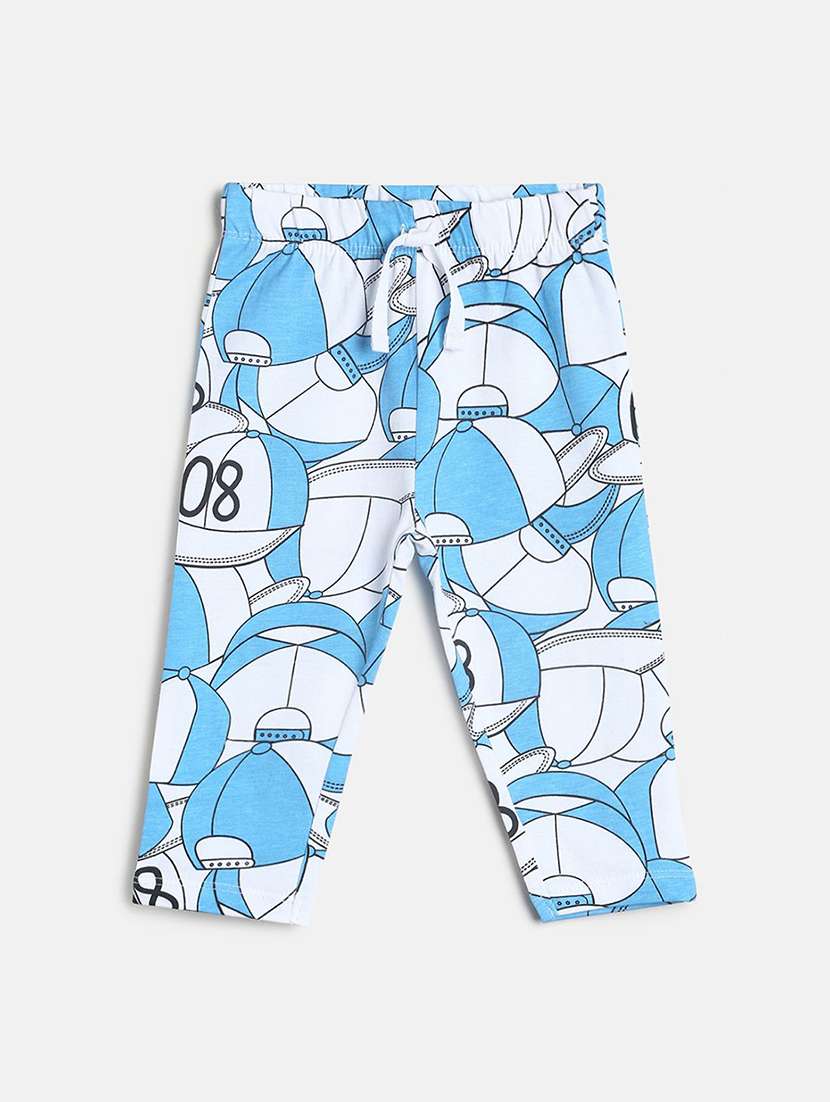 boys pack of 3 printed winterwear pyjama - 22107975 - Standard Image - 2