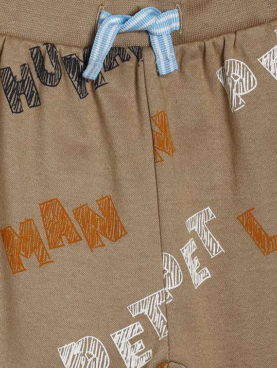 boys printed mid rise jogger - 22107996 - Standard Image - 2