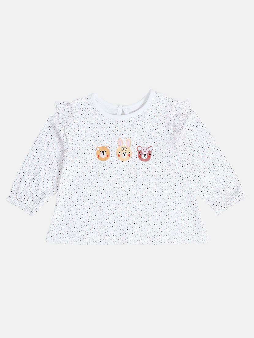 girls printed top & trouser co-ord set - 22108190 -  Standard Image - 2