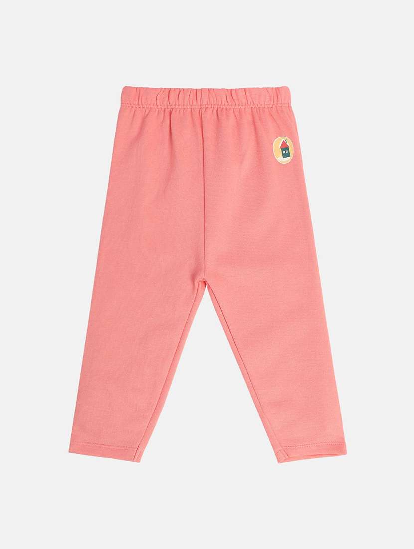 girls pack of 2 printed mid rise legging - 22108318 - Standard Image - 2