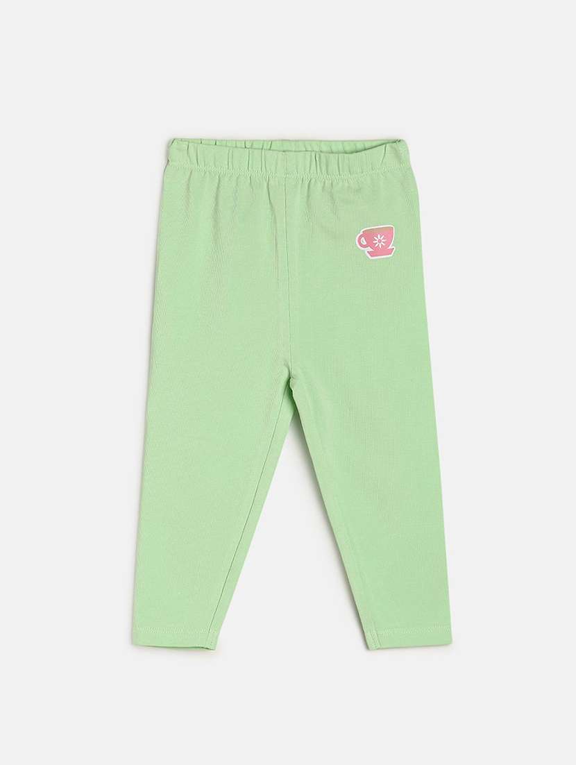 girls pack of 3 printed mid rise legging - 22108354 - Standard Image - 2