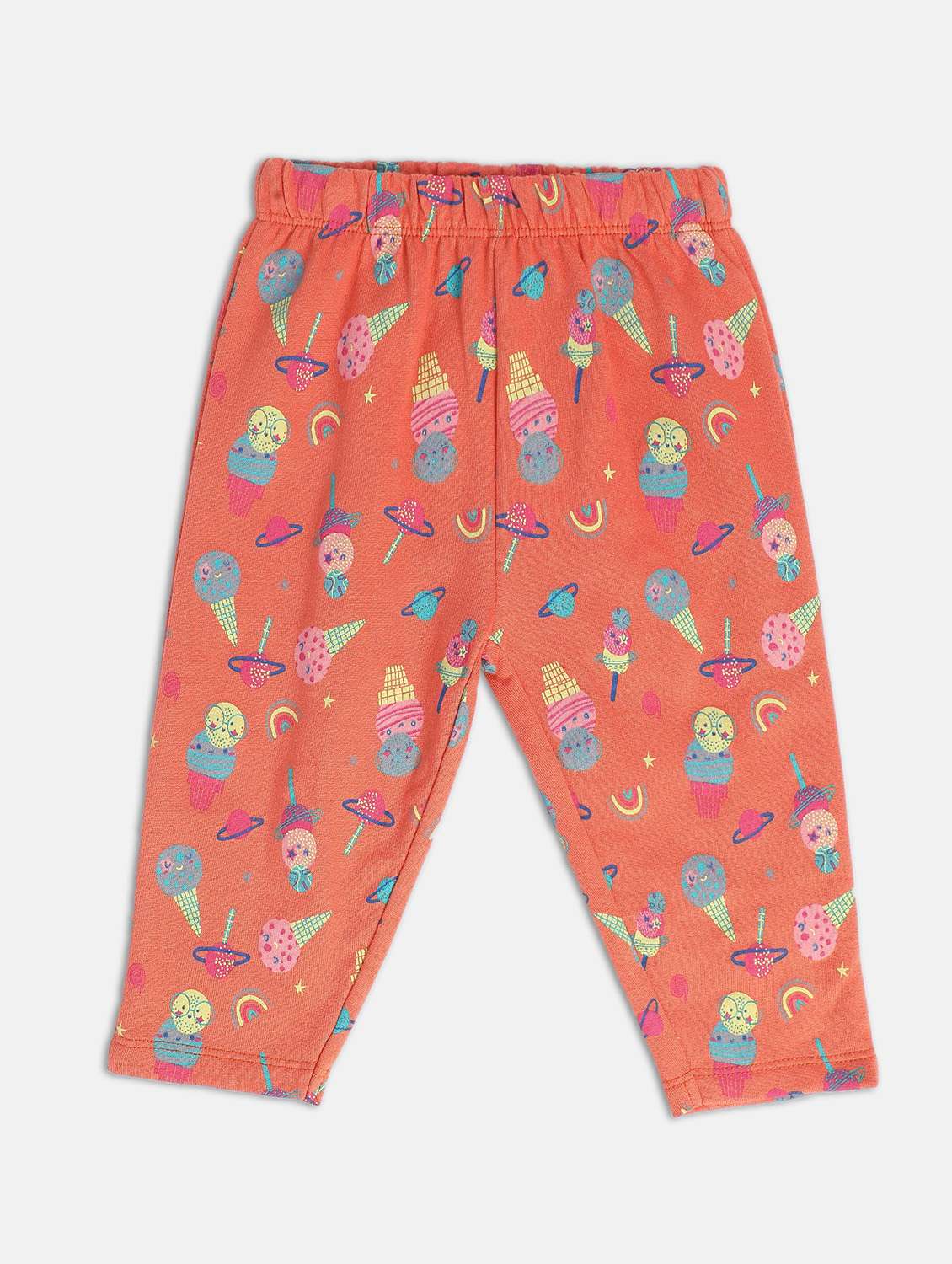 girls pack of 3 printed mid rise legging - 22108367 - Standard Image - 2