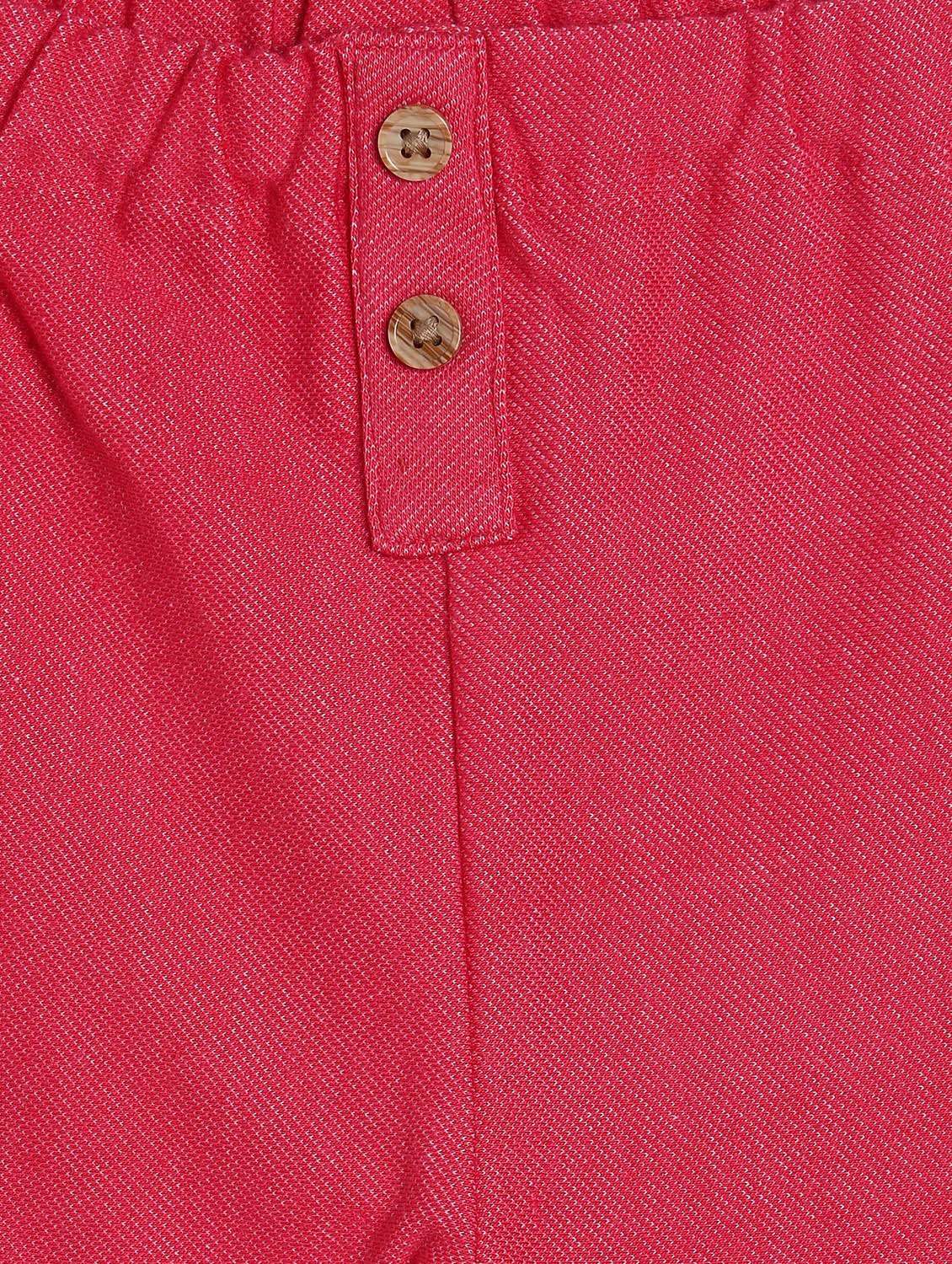 girls solid mid rise trouser - 22108374 -  Standard Image - 2