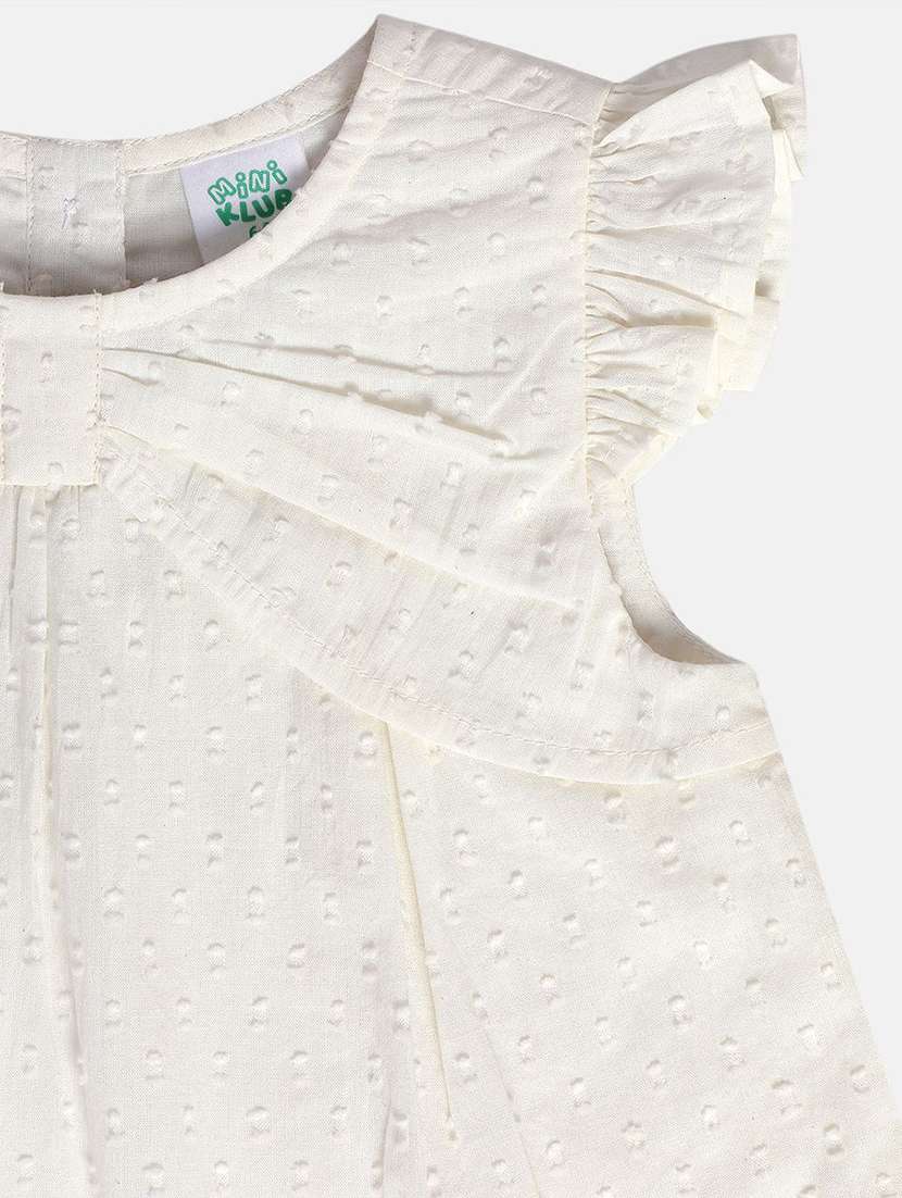 girls self designed sleeveless a-line top - 22108506 -  Standard Image - 2