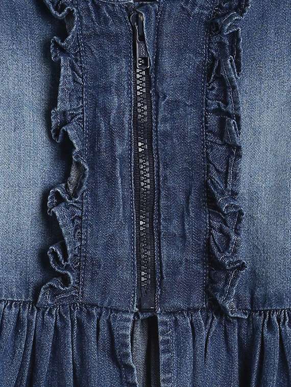 girls solid long sleeve top - 22108605 -  Standard Image - 2