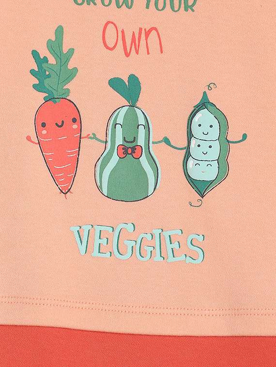 kids printed round neck onesies - 22108756 -  Standard Image - 2