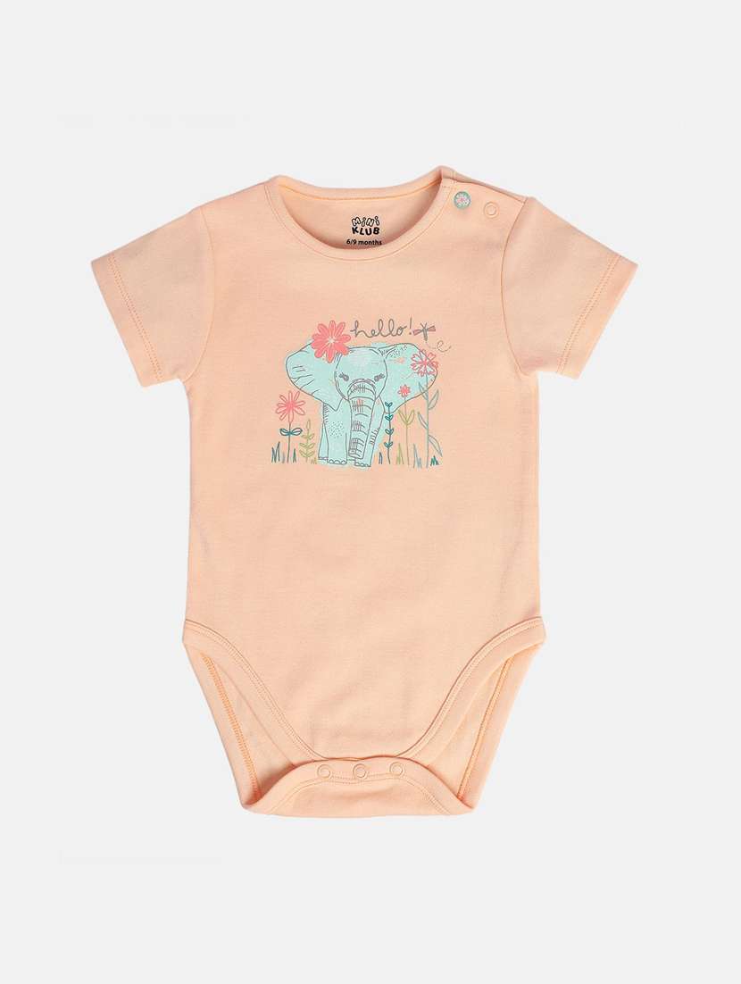 kids pack of 3 printed short sleeve onesies - 22108858 -  Standard Image - 2