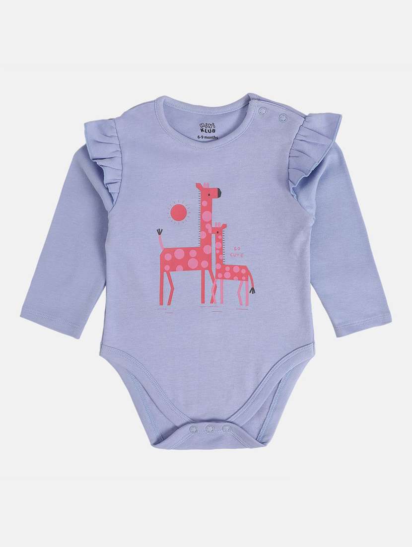 kids pack of 2 printed onesies - 22108865 -  Standard Image - 2