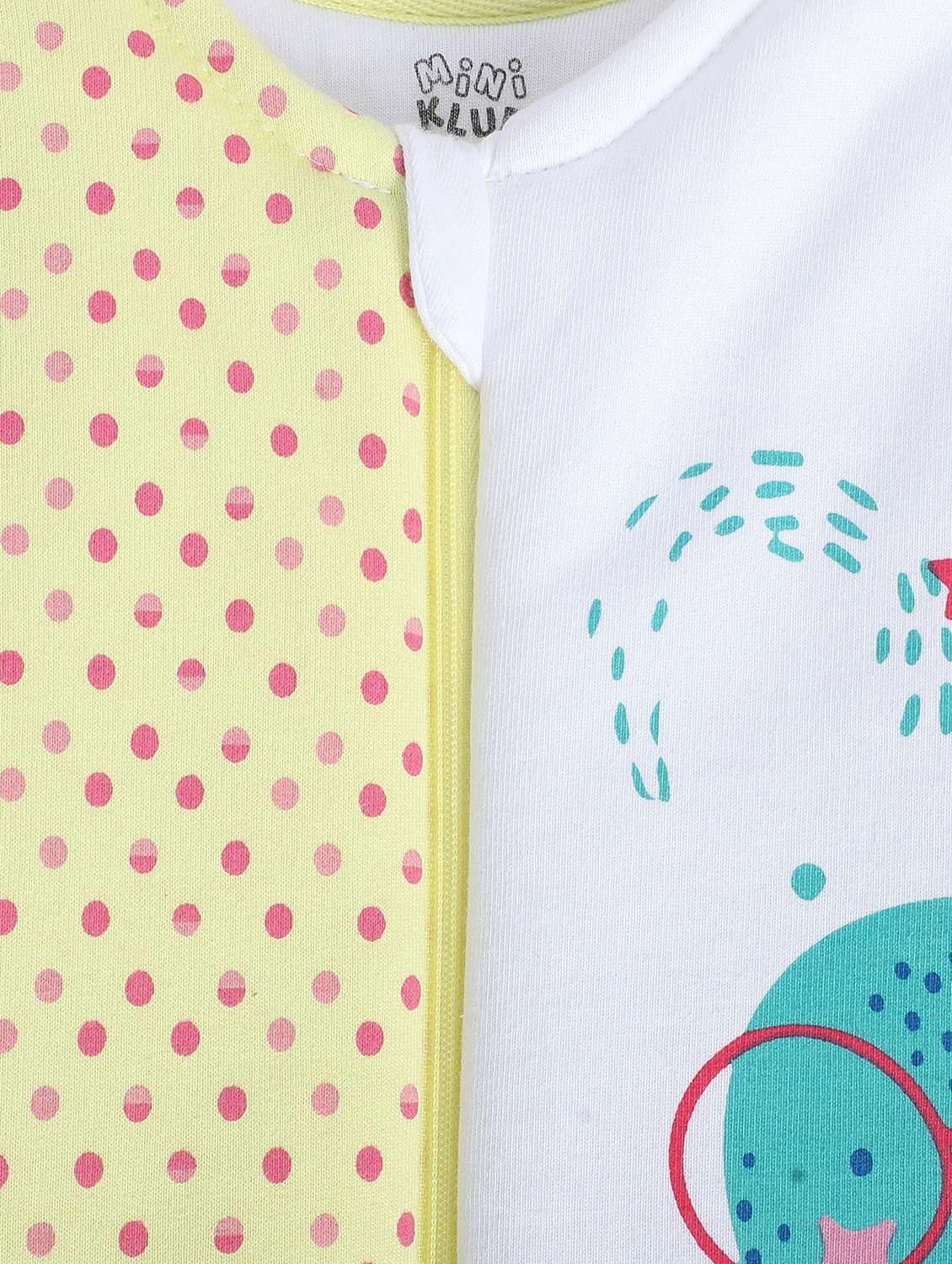 kids printed round neck romper - 22108927 -  Standard Image - 2