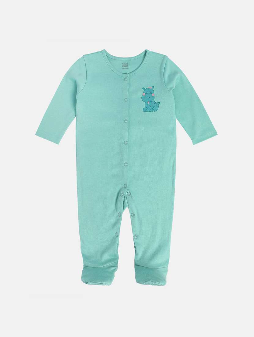 kids pack of 2 printed long sleeve onesies - 22108943 -  Standard Image - 2