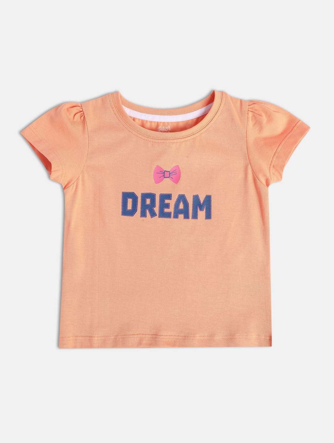 girls printed short sleeve tee