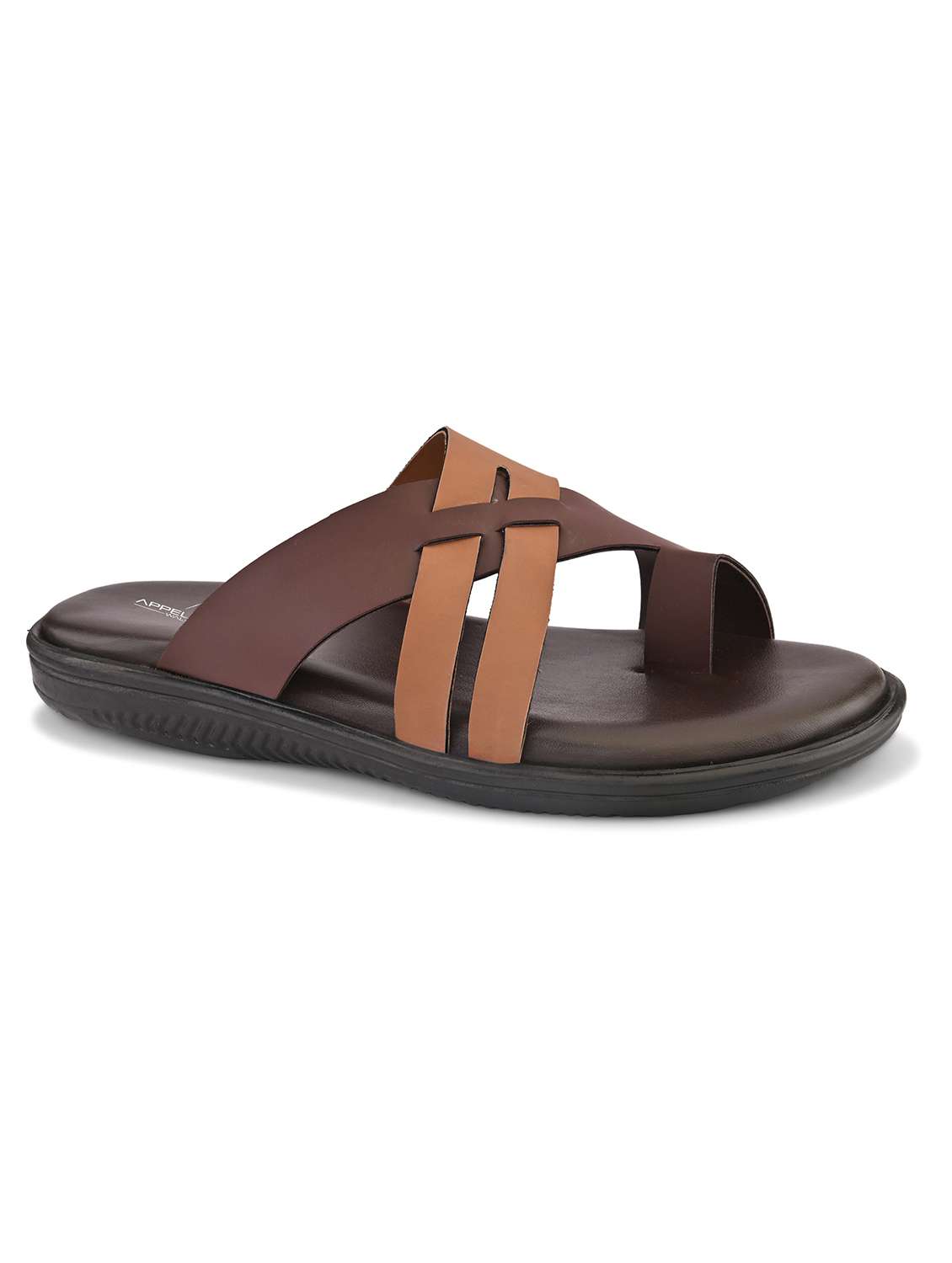 men color block one toe sandal - 22109481 -  Standard Image - 2