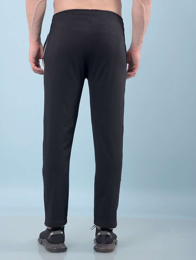 men side striped mid rise ankle length track pant - 22112130 -  Standard Image - 2