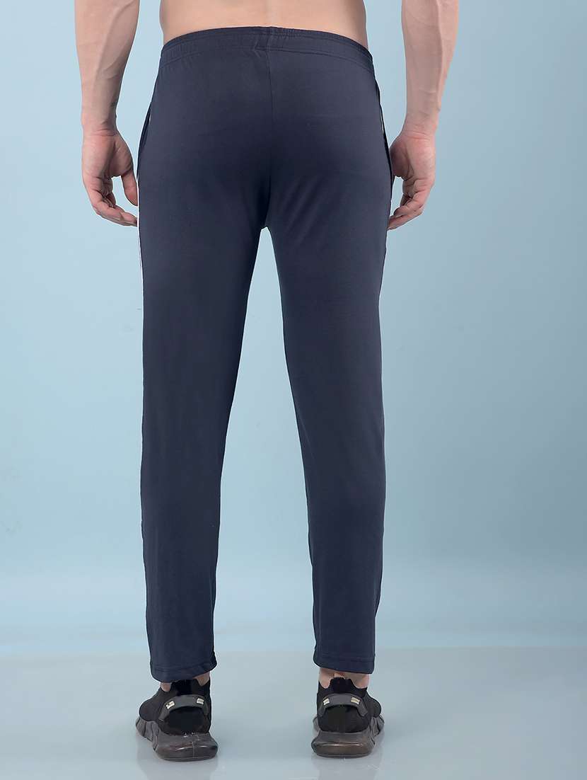 men side striped mid rise ankle length track pant - 22112133 -  Standard Image - 2