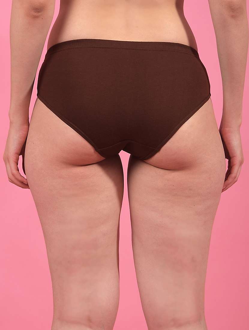 women pack of 2 solid hipster panty - 22112137 -  Standard Image - 2