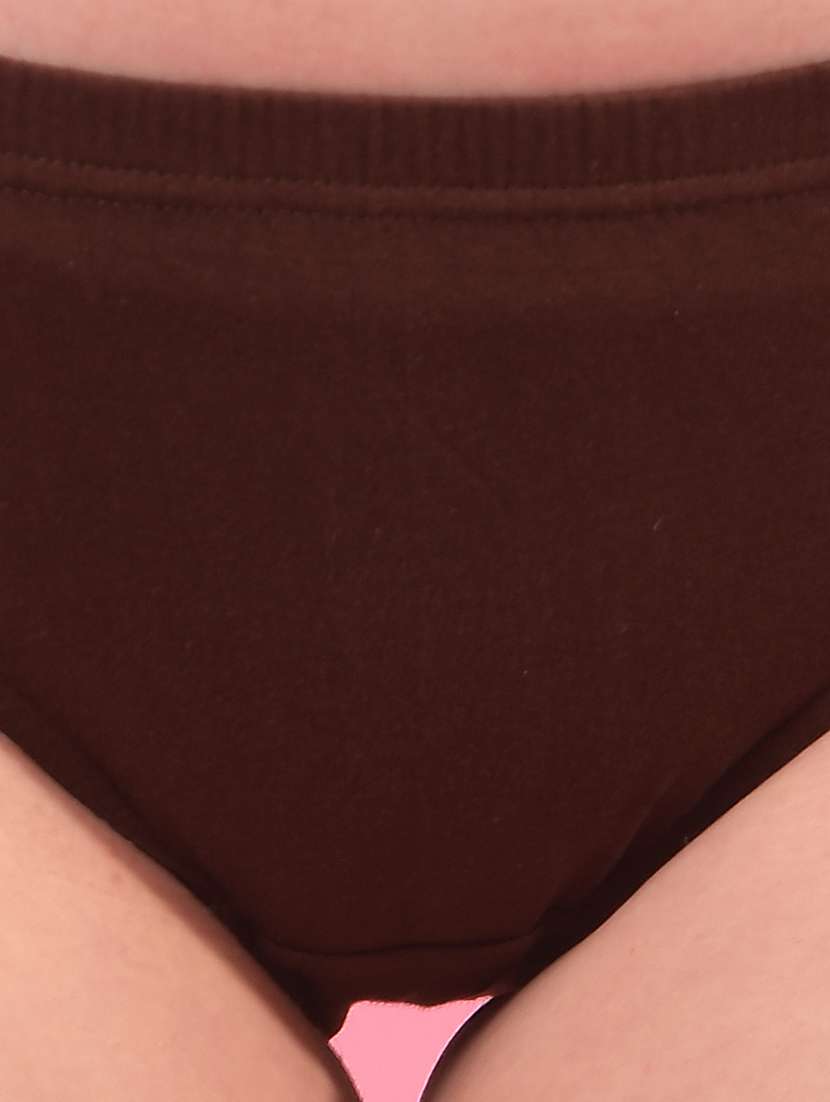 women pack of 3 solid hipster panty - 22112141 -  Standard Image - 7