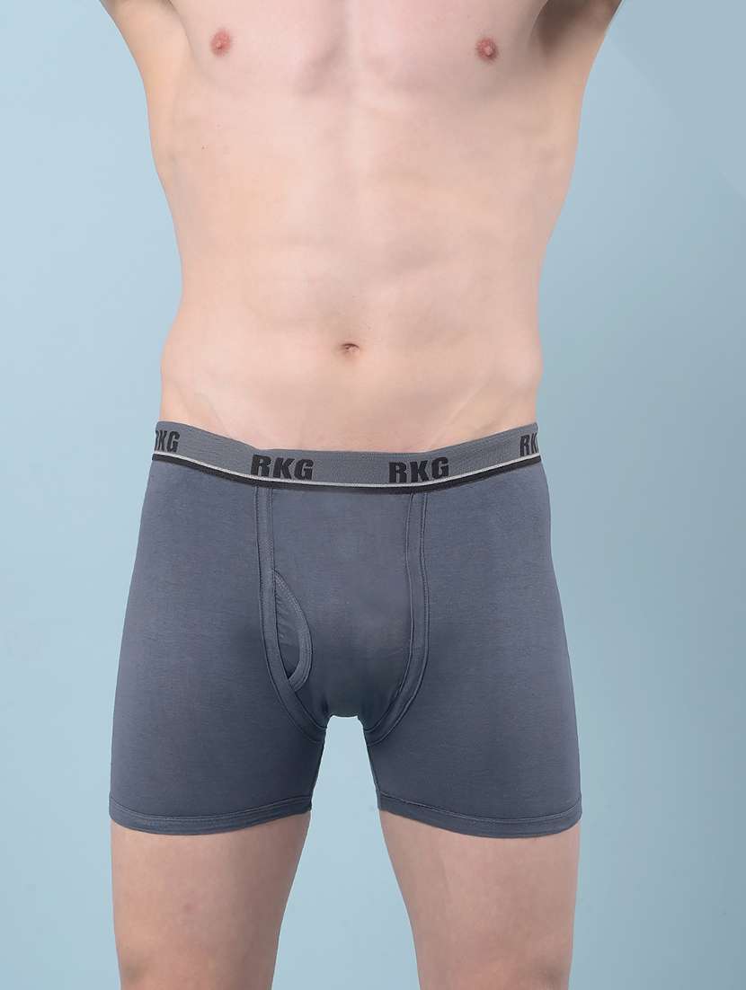 men pack of 7 solid low rise trunk - 22112175 -  Standard Image - 2