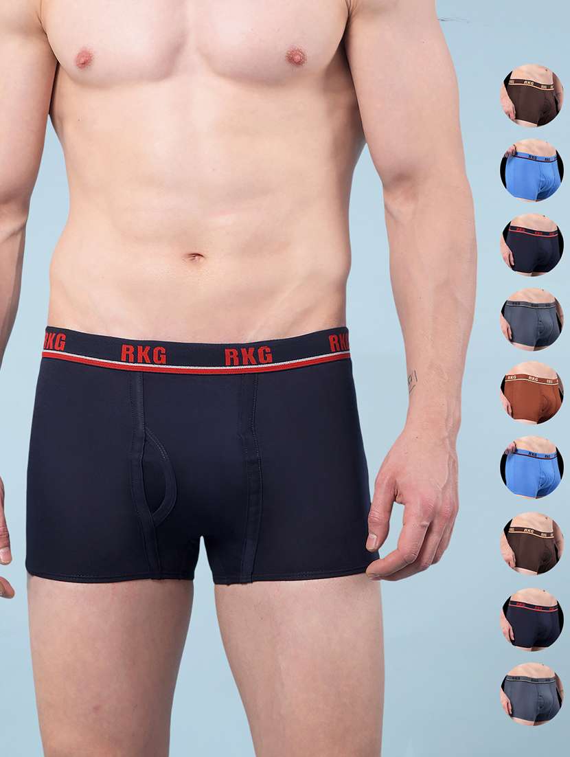 men pack of 10 solid low rise trunk