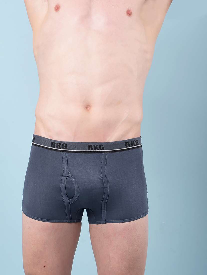 men pack of 10 solid low rise trunk - 22112176 - Standard Image - 2
