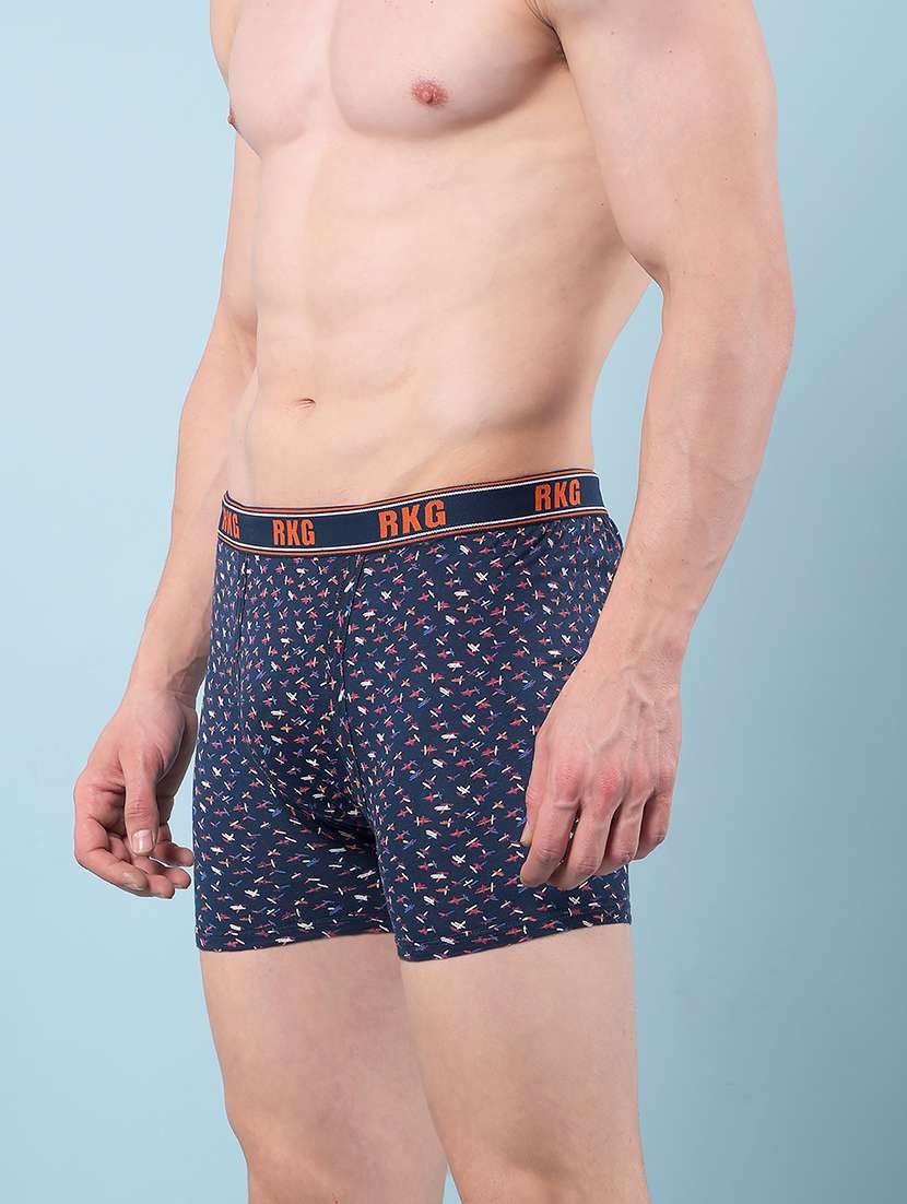men pack of 3 printed low rise trunk - 22112291 - Standard Image - 2