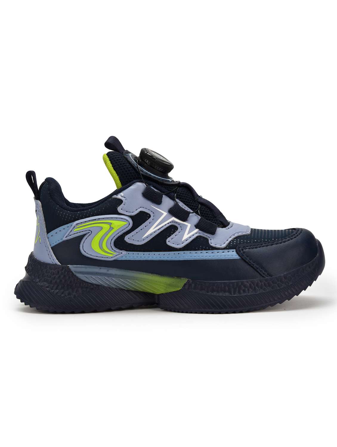 boys solid synthetic sports shoe - 22112331 -  Standard Image - 2