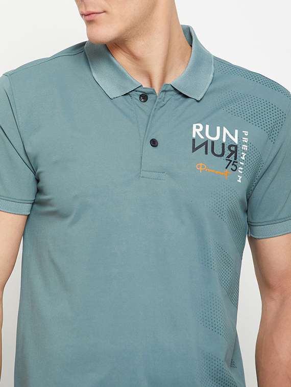 men solid short sleeve regular fit polo t-shirt - 22112480 -  Standard Image - 2